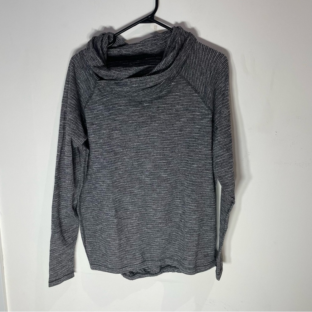 lululemon athletica Charcoal Cowl Neck Sweater
